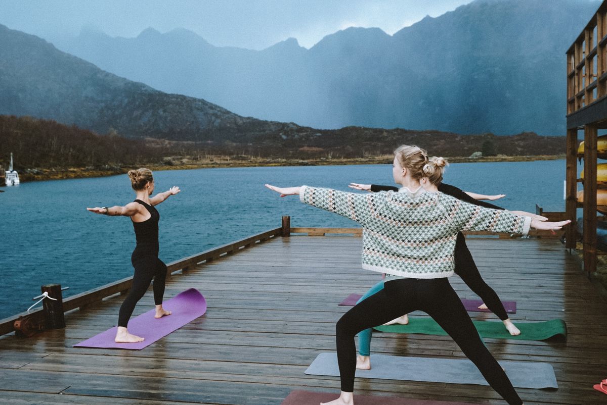 October Vibes \u2013 Yoga and hike adventure in Lofoten