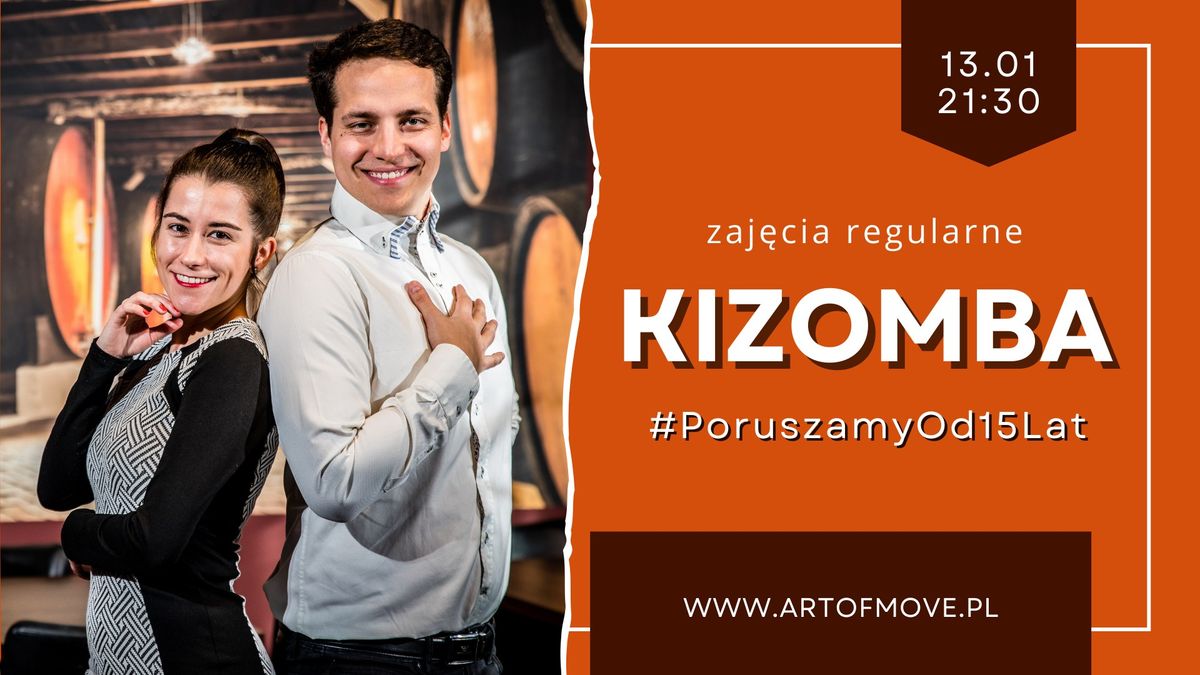 Kizomba w parach dla pocz\u0105tkuj\u0105cych \/\/ 13.01 Art of Move