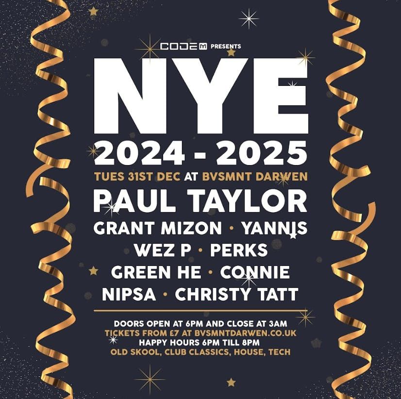 PAUL TAYLOR, NYE 2024-2025