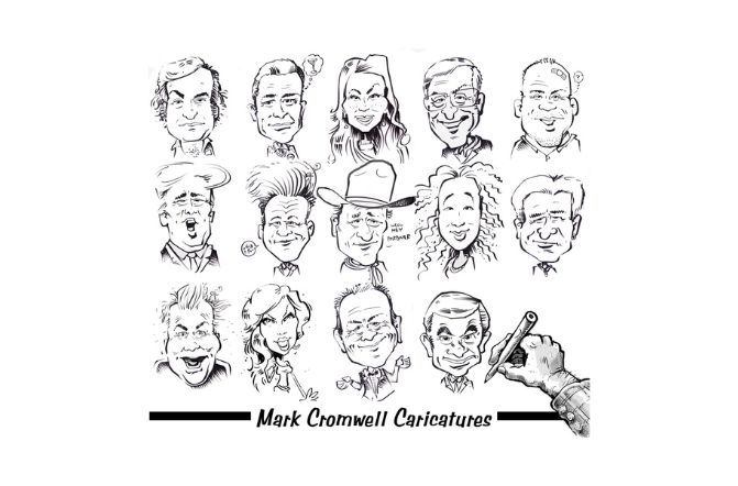 Caricature Drawing Workshop! With Mark Cromwell