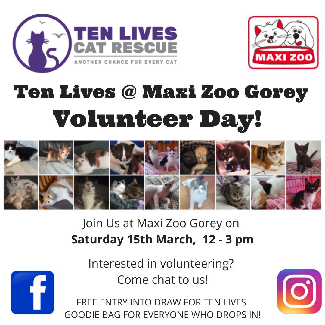 Ten Lives Volunteer Meet & Greet