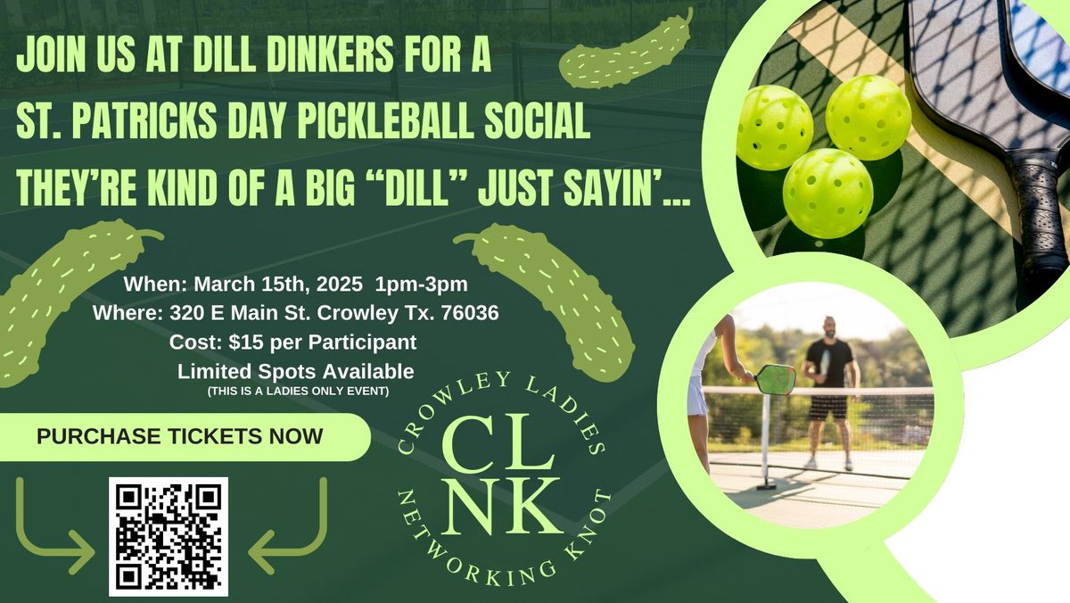 CLNK St. Patricks Day Pickleball Social