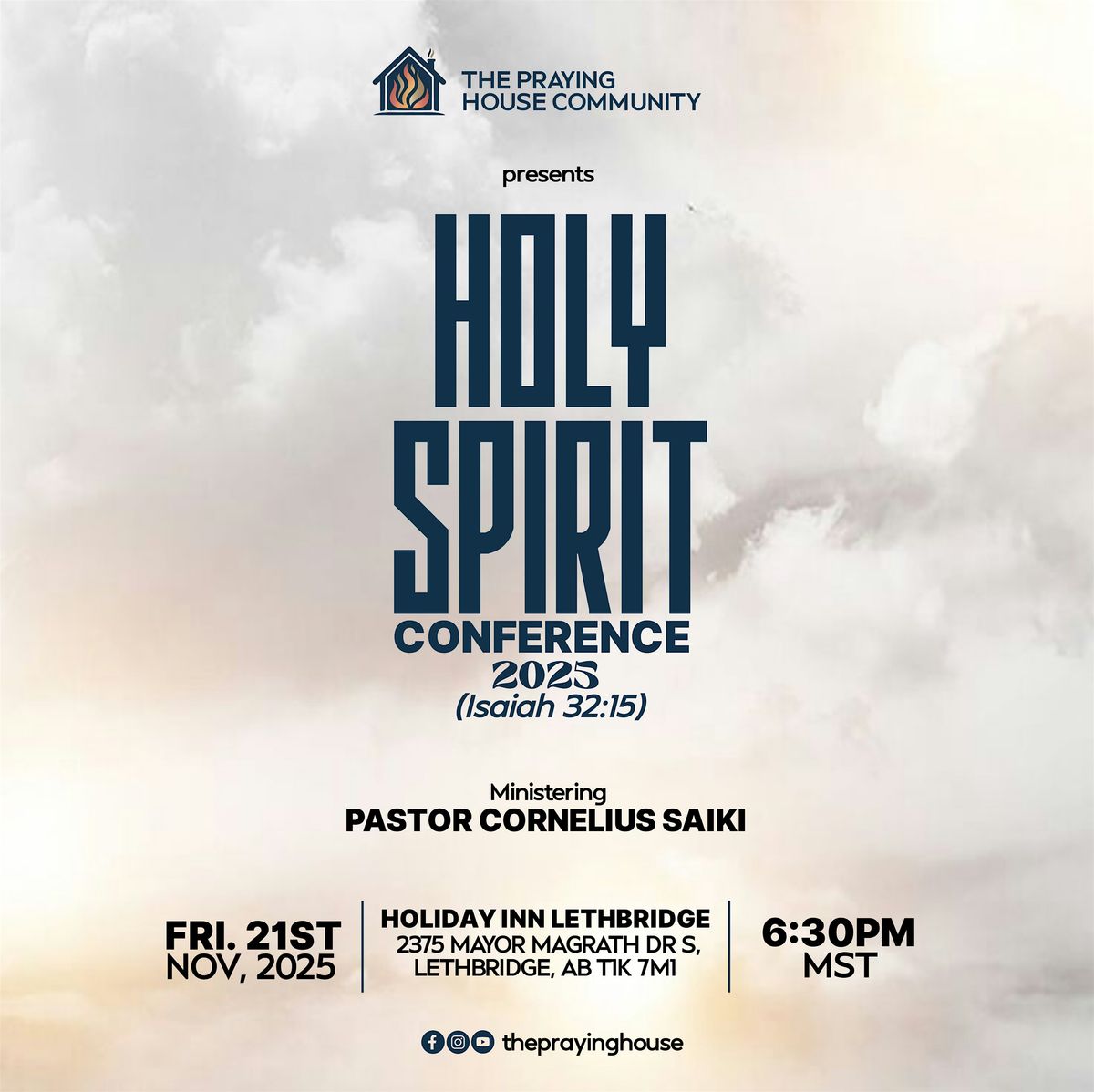 HOLY SPIRIT CONFERENCE - LETHBRIDGE
