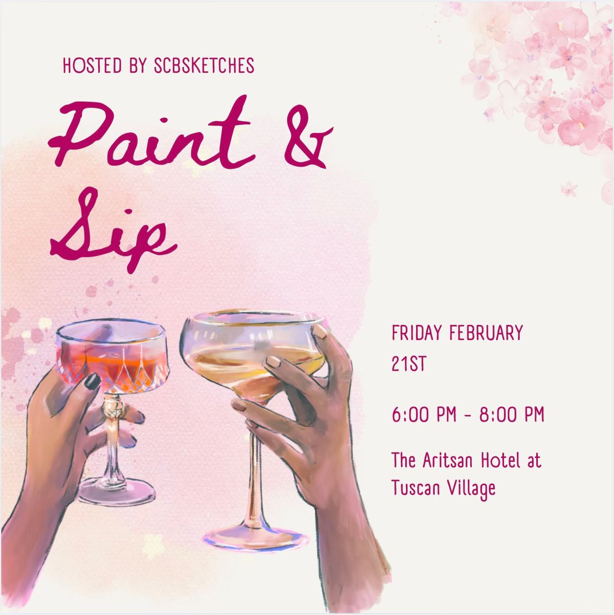 Paint & Sip at The Artisan Hotel