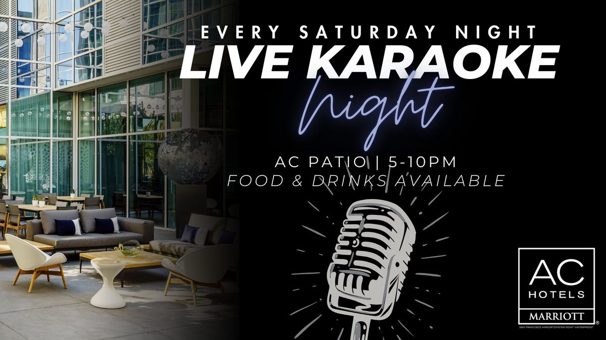 Live Karaoke Night at the AC Patio