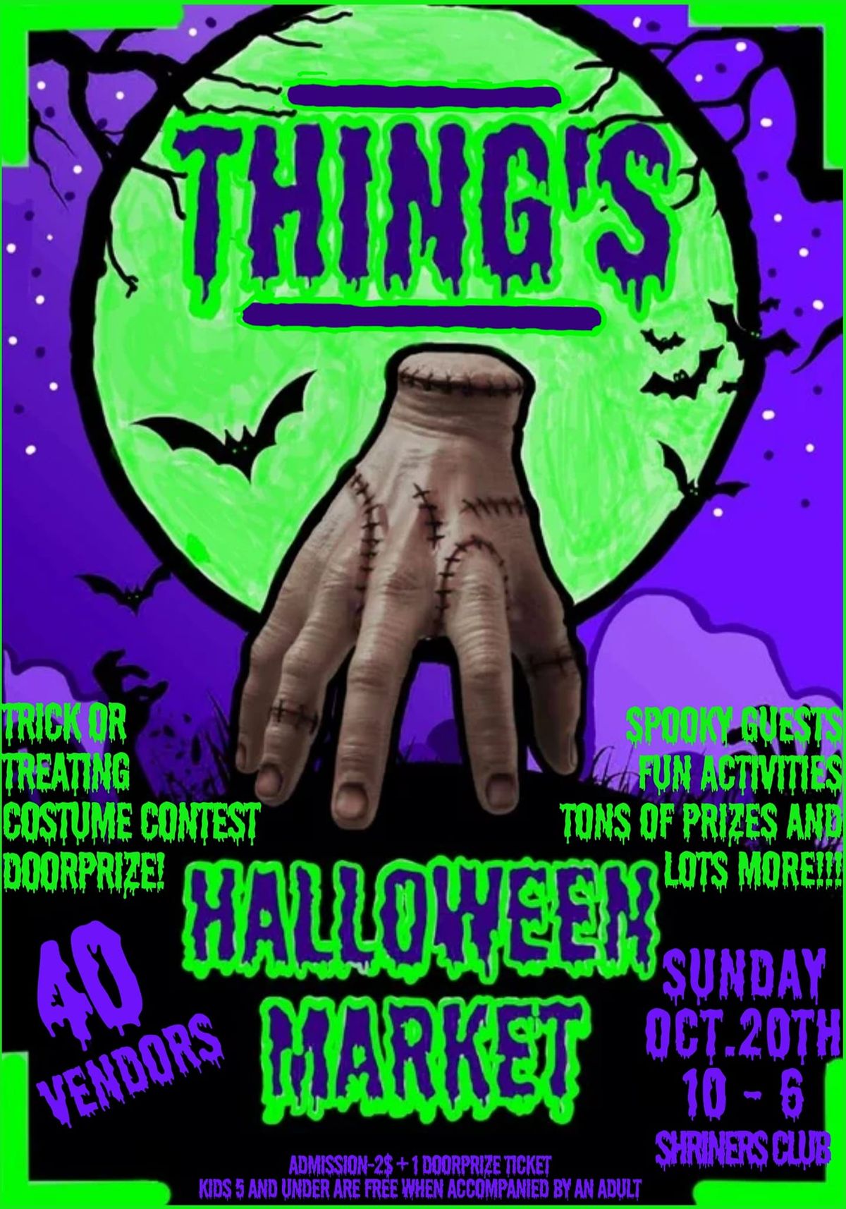 THING'S Halloween Market!