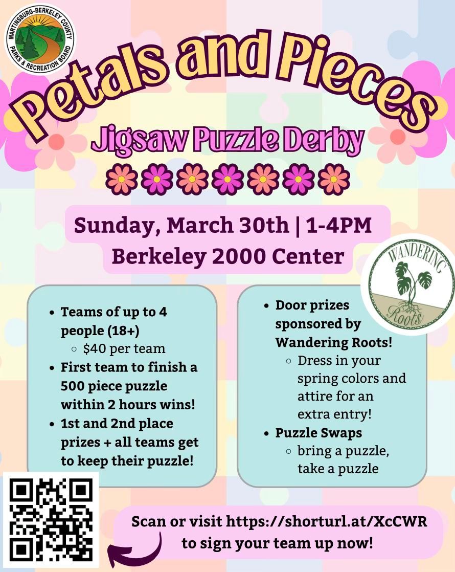 Petals and Pieces: Jigsaw Puzzle Derby