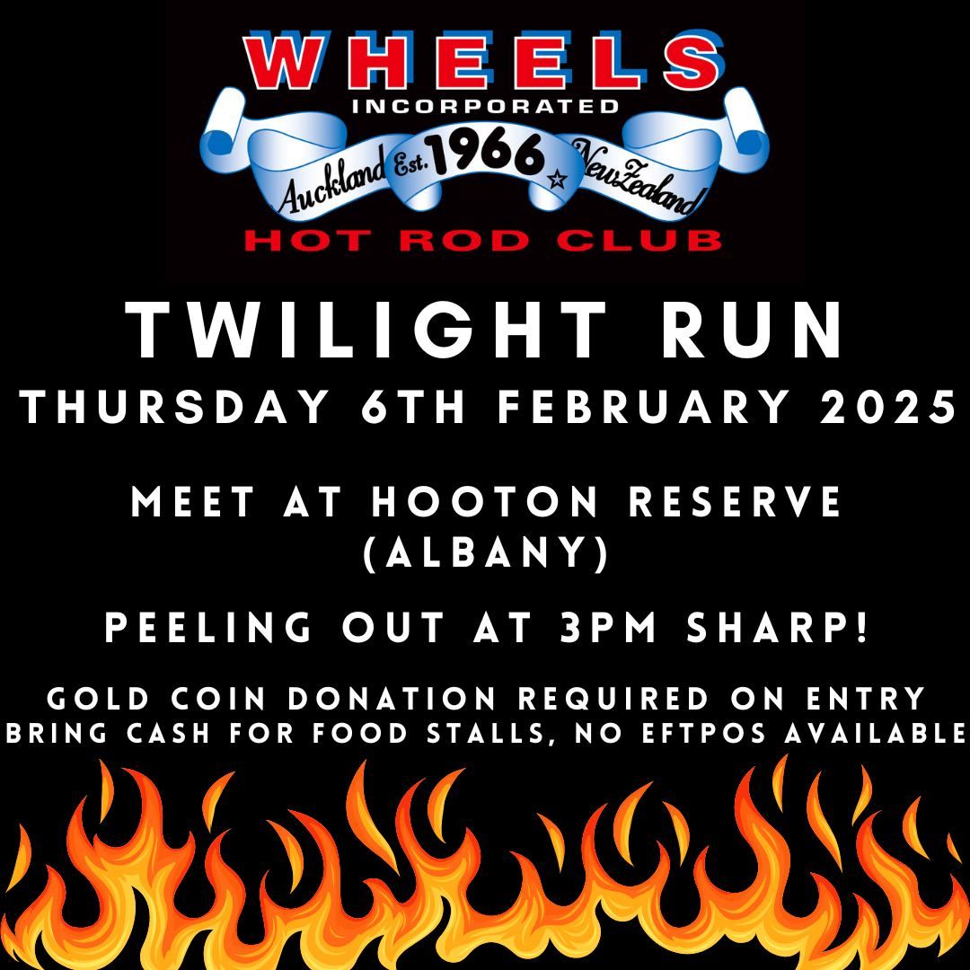 Wheels Annual Twilight Run