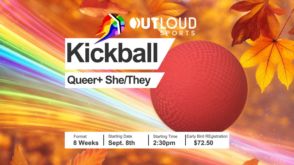 OutLoud Sport Seattle: Queer+She\/they Fall Kickball 2024