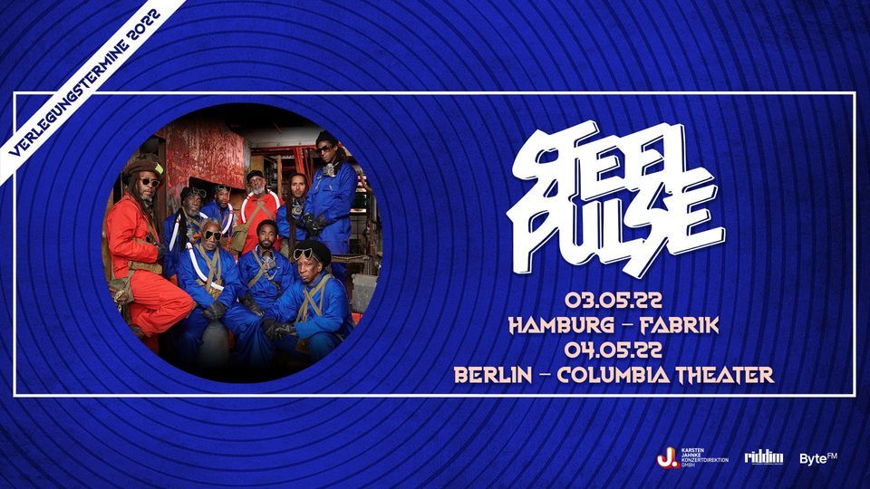Steel Pulse \/\/ Hamburg (Neuer Termin!)