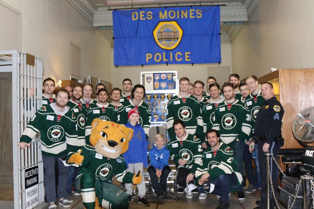 Parking Manitoba Moose at Iowa Wild