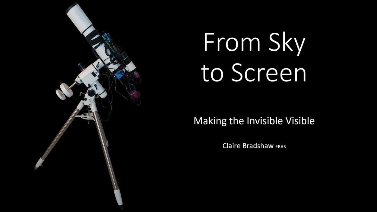 From Sky To Screen - Claire Bradshaw 