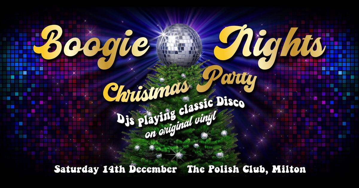 Boogie Nights Christmas Party