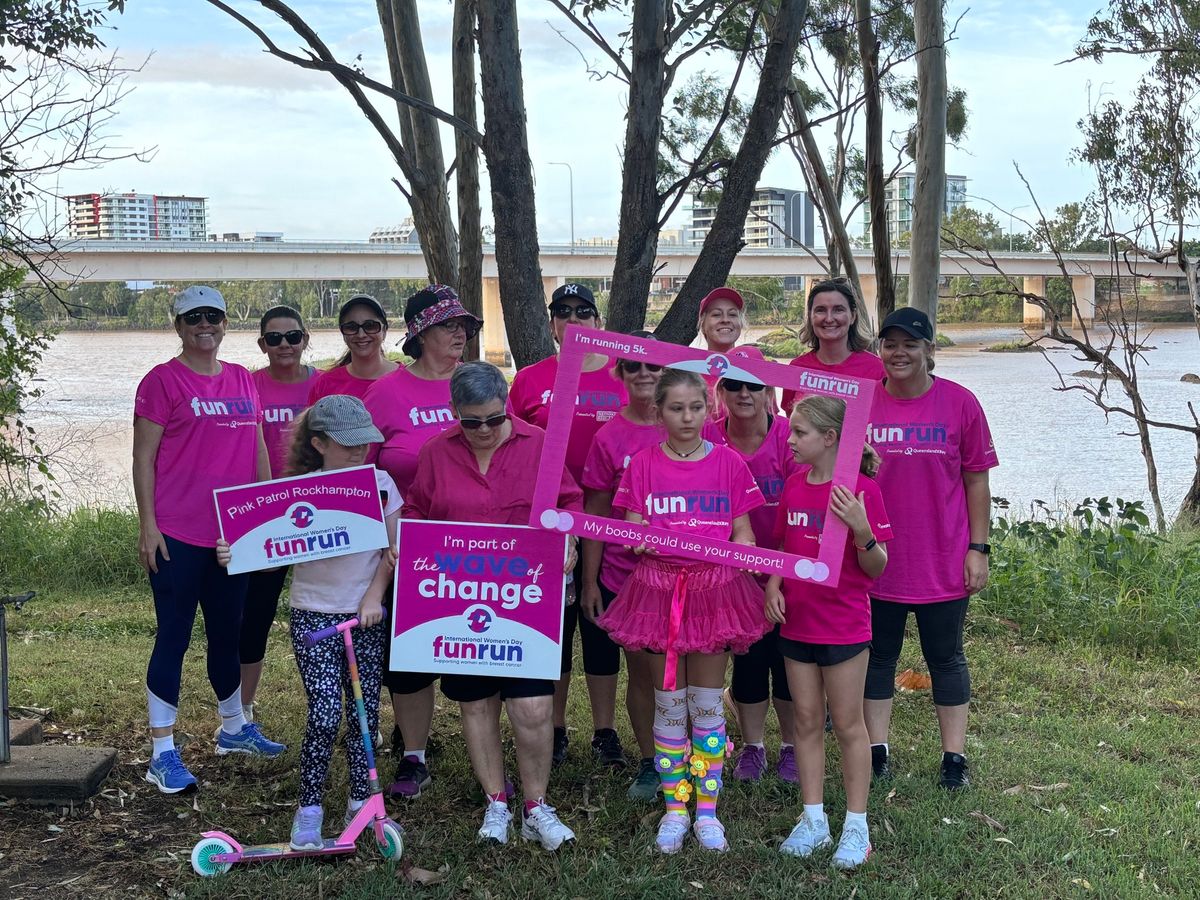 International Women\u2019s Day Fun Run - Pink Patrol (Rockhampton)