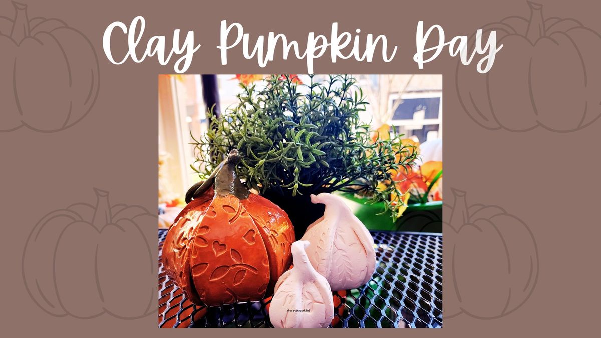 Make Your Own Clay Pumpkin