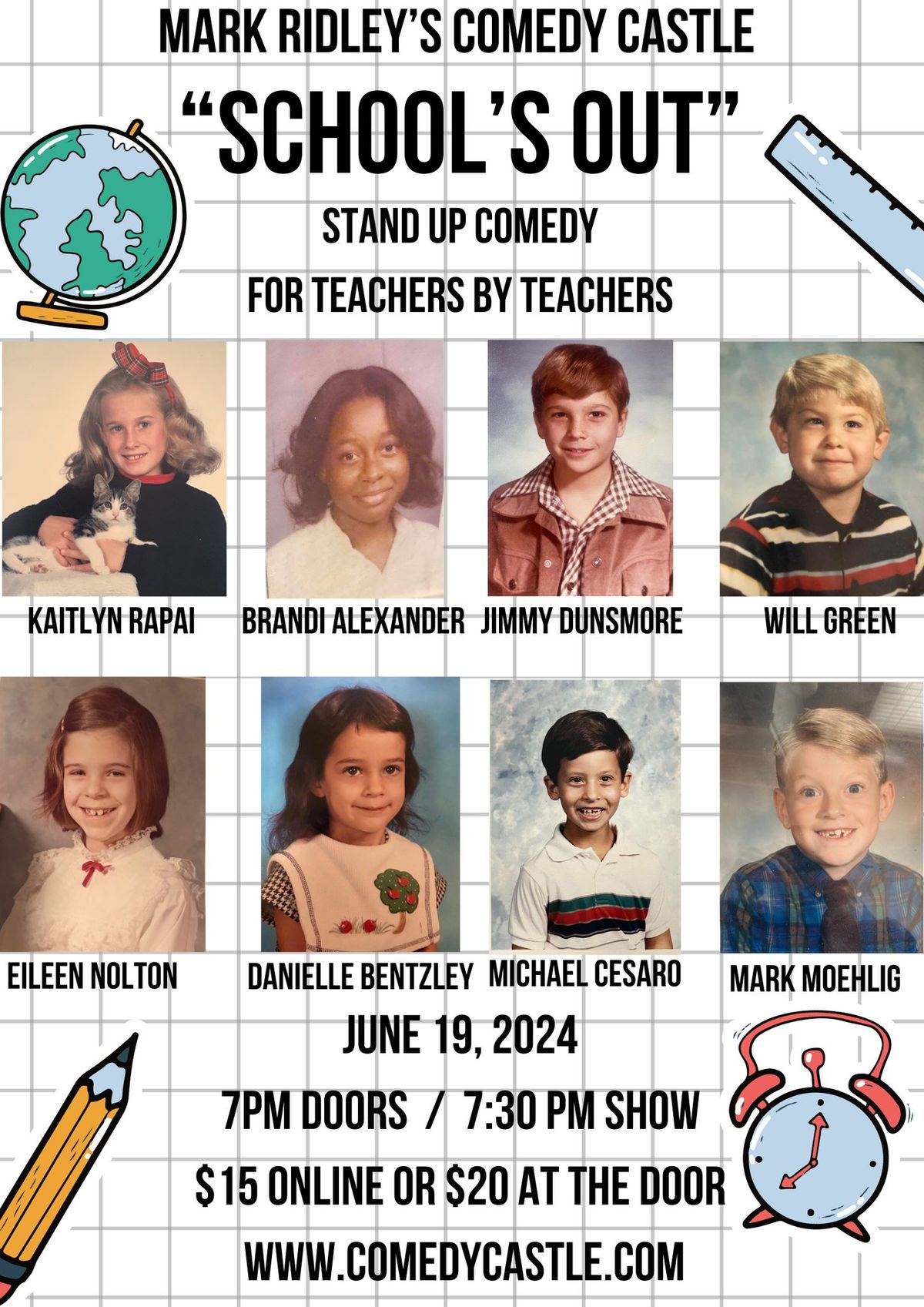 "School's Out" Stand Up Comedy For Teachers By Teachers live in Royal Oak, MI