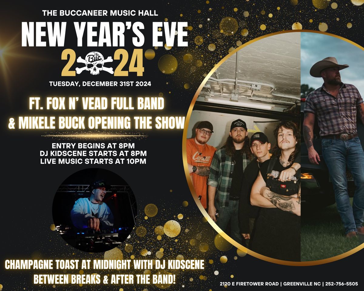 NEW YEAR\u2019S EVE AT THE BUC \ud83c\udfb6\ud83e\udea9\ud83c\udf7e