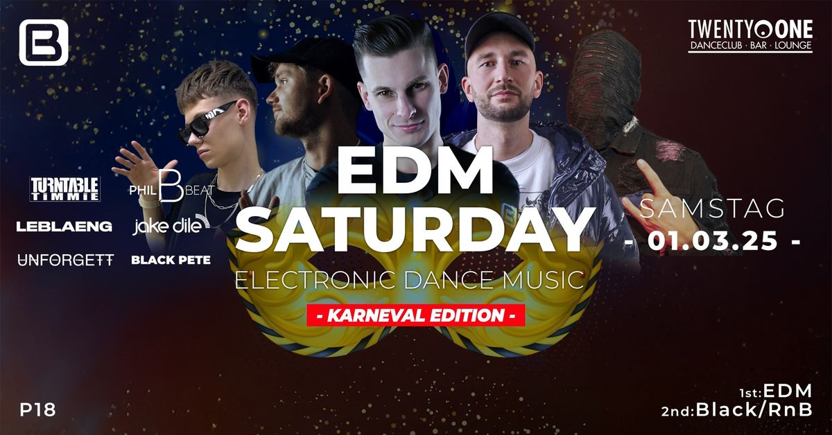 EDM SATURDAY - KARNEVAL EDITION