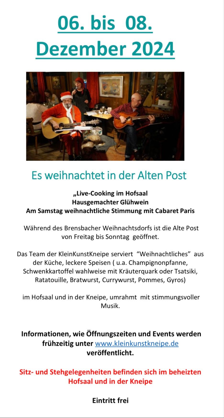 Es weihnachtet in der Alten Post 