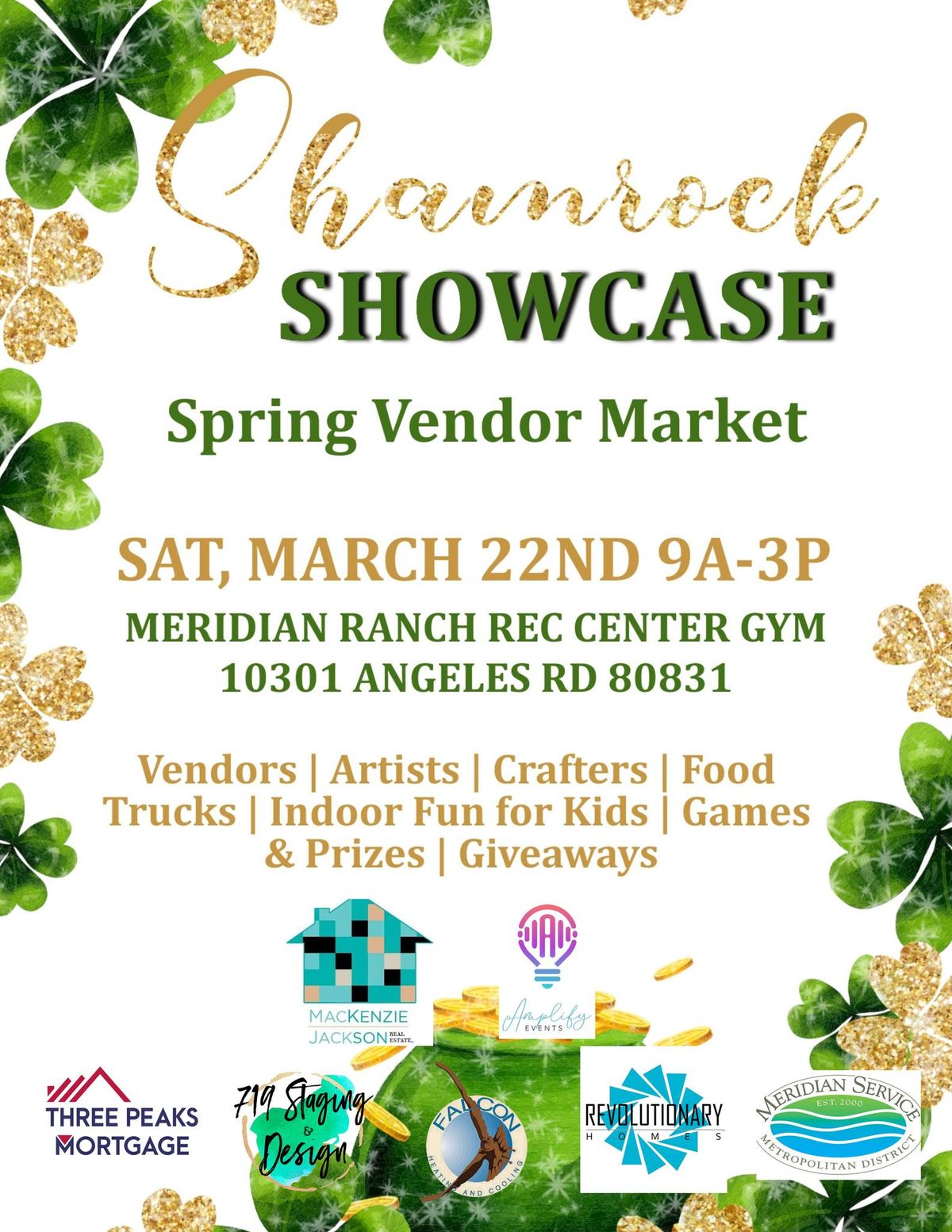 Shamrock Showcase Spring Vendor Market