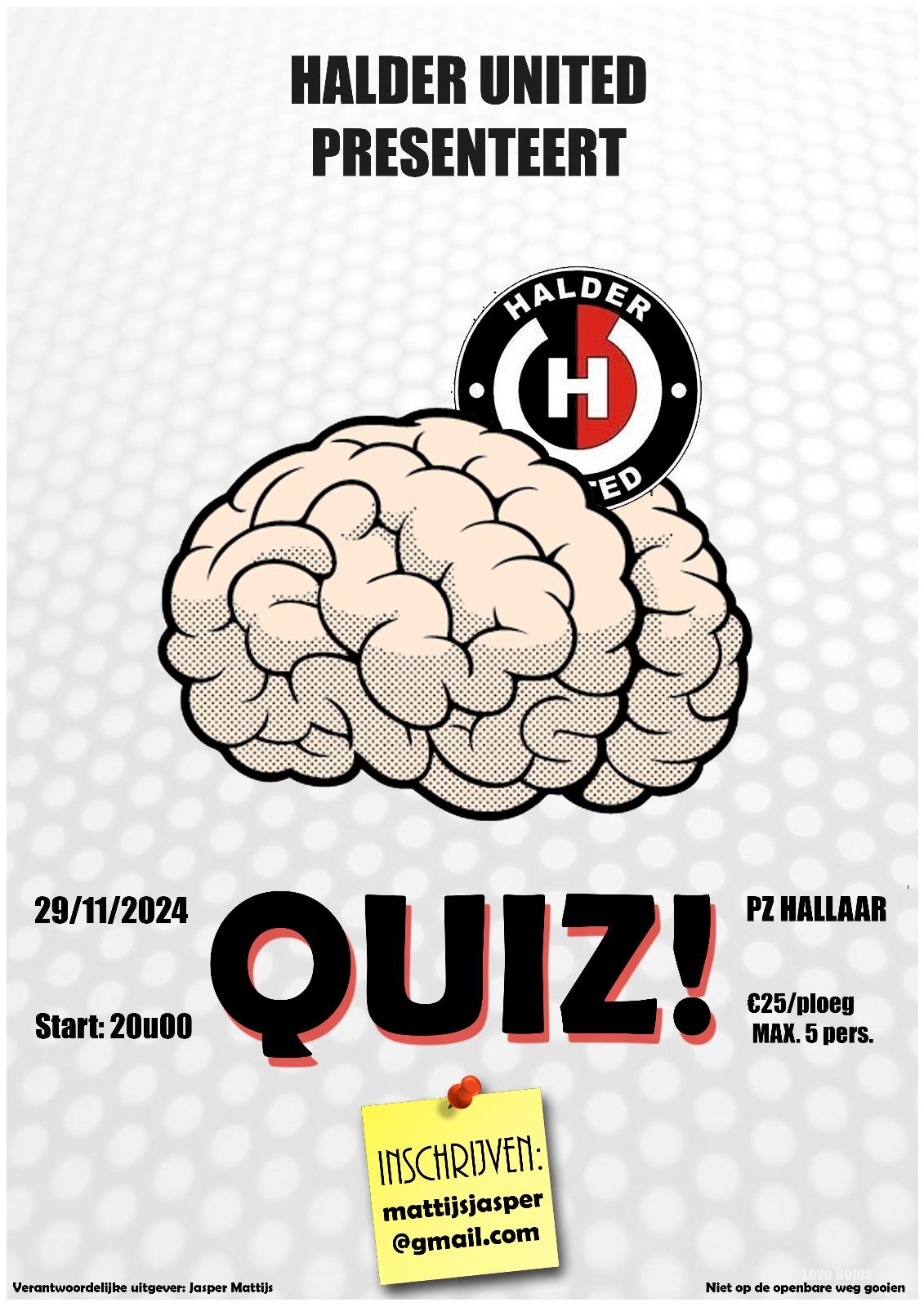 HALDER UNITED QUIZ!