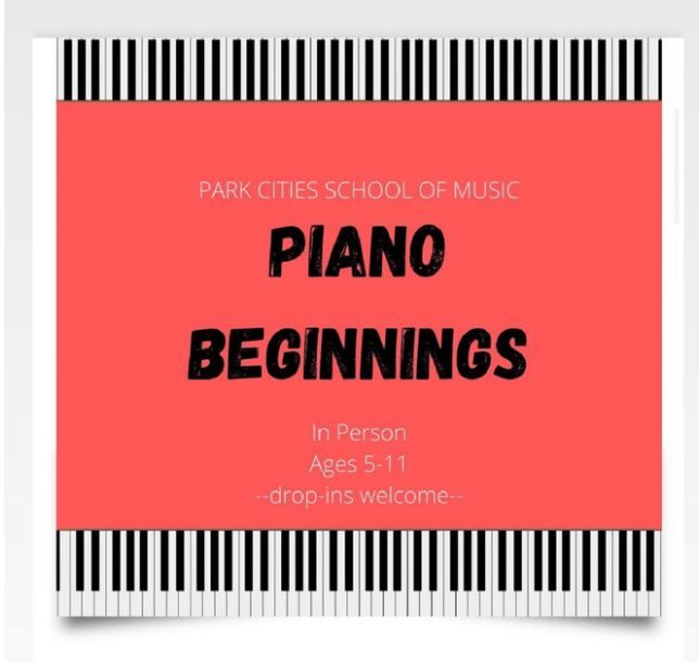 Piano Beginnings Camp