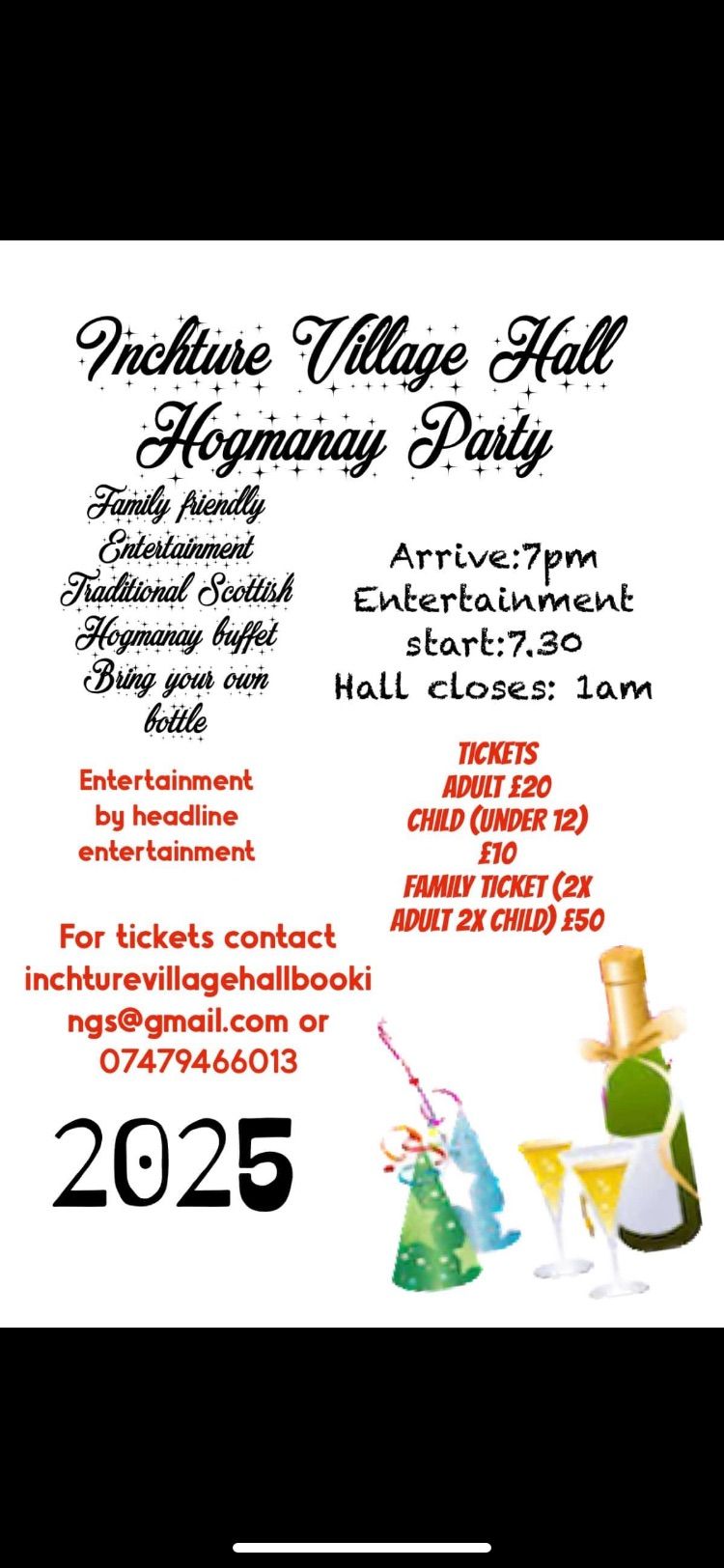 Hogmanay party