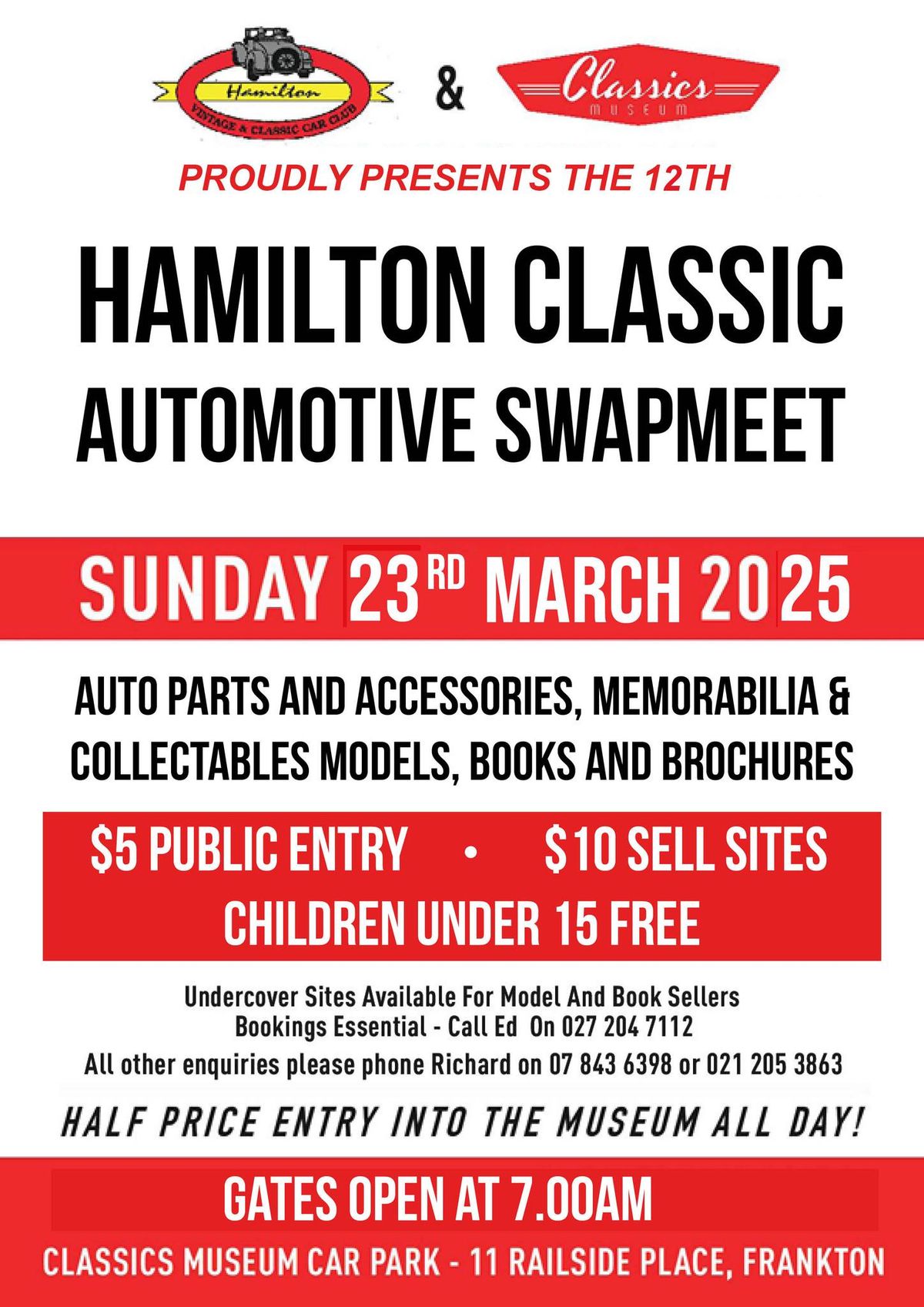 12th Annual Hamilton Swapmeet 