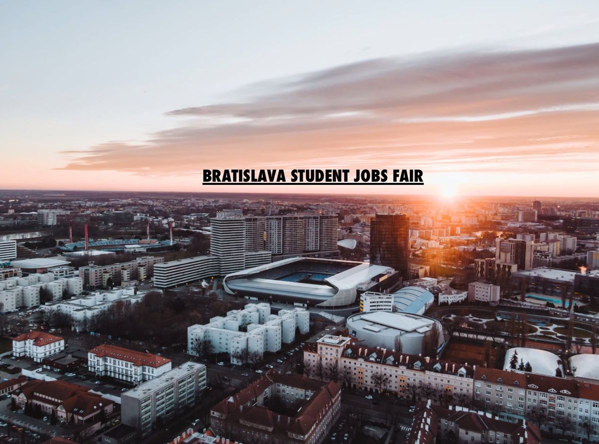 Bratislava Student Jobs Fair