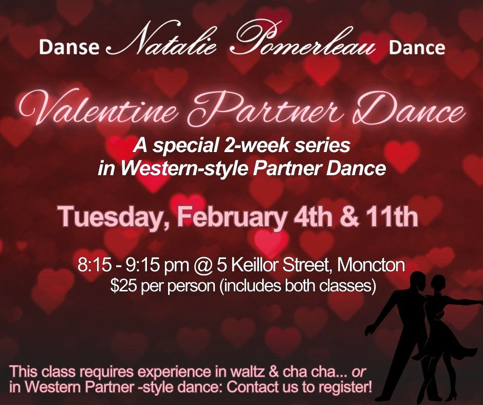 Valentine Partner Dance: A special 2-week series