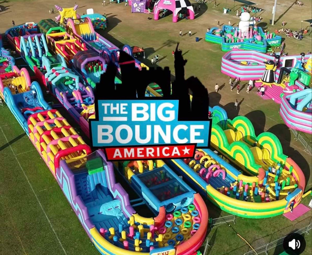 The Big Bounce at Mud Island Park!