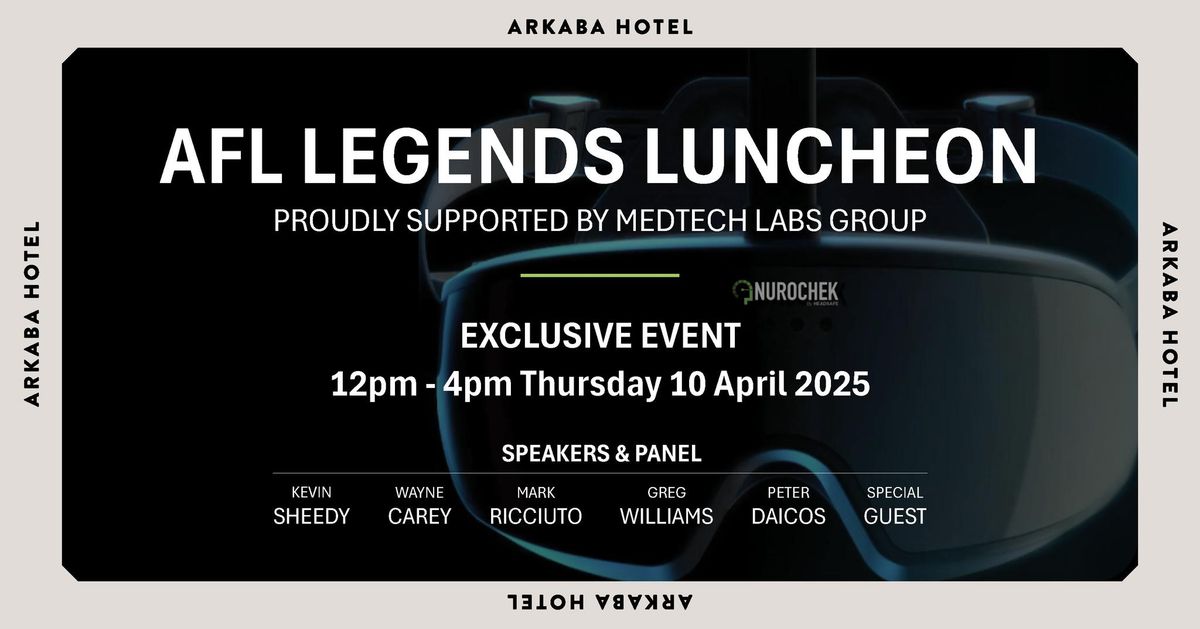 AFL Legends Luncheon