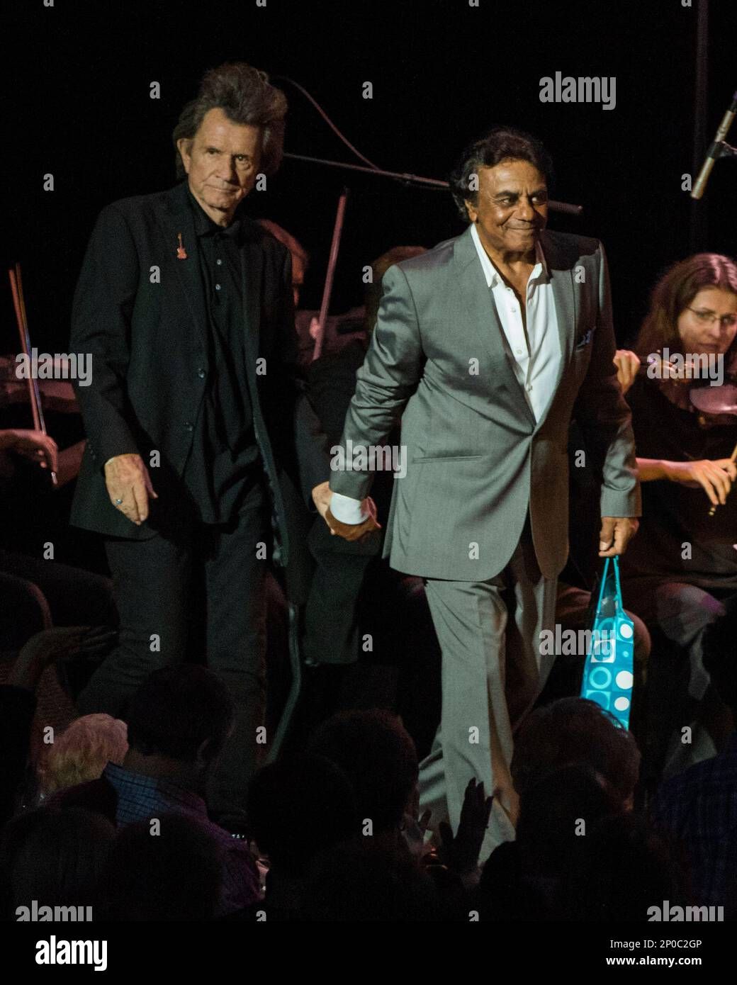 Johnny Mathis with Gary Mule Deer