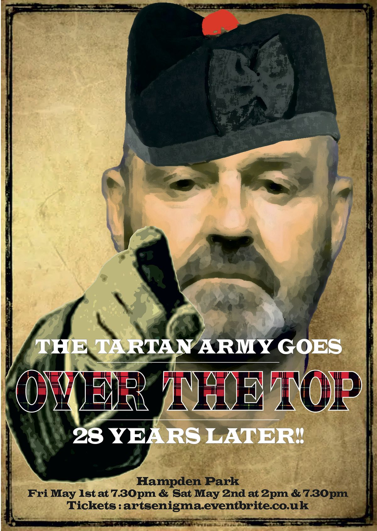 The Tartan Army goes "OVER THE TOP" -28 Years later