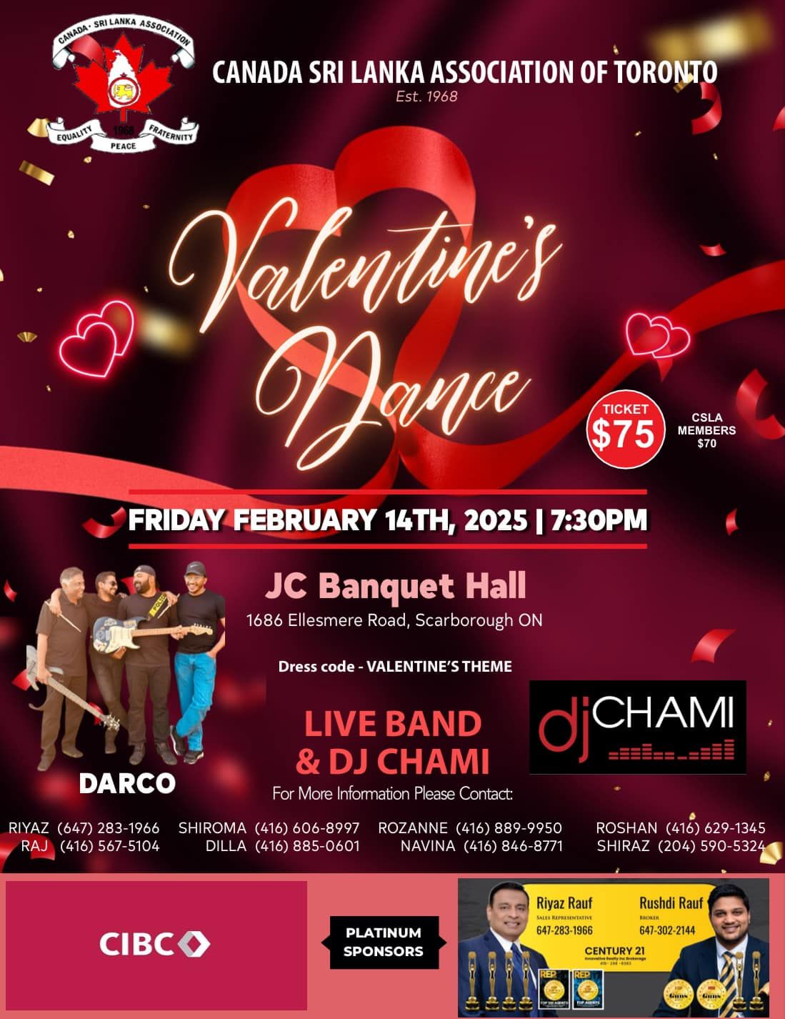 VALANTINE'S DINNER DANCE by CSLA