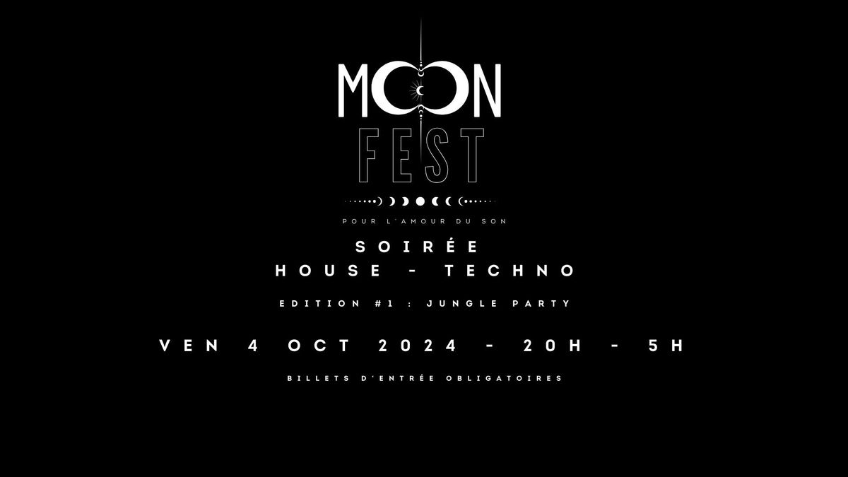 MOONFEST x LA JAM EDITION#1 : JUNGLE PARTY