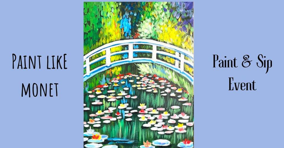 Paint Like Monet - Paint & Sip Night, Alconbury Weald