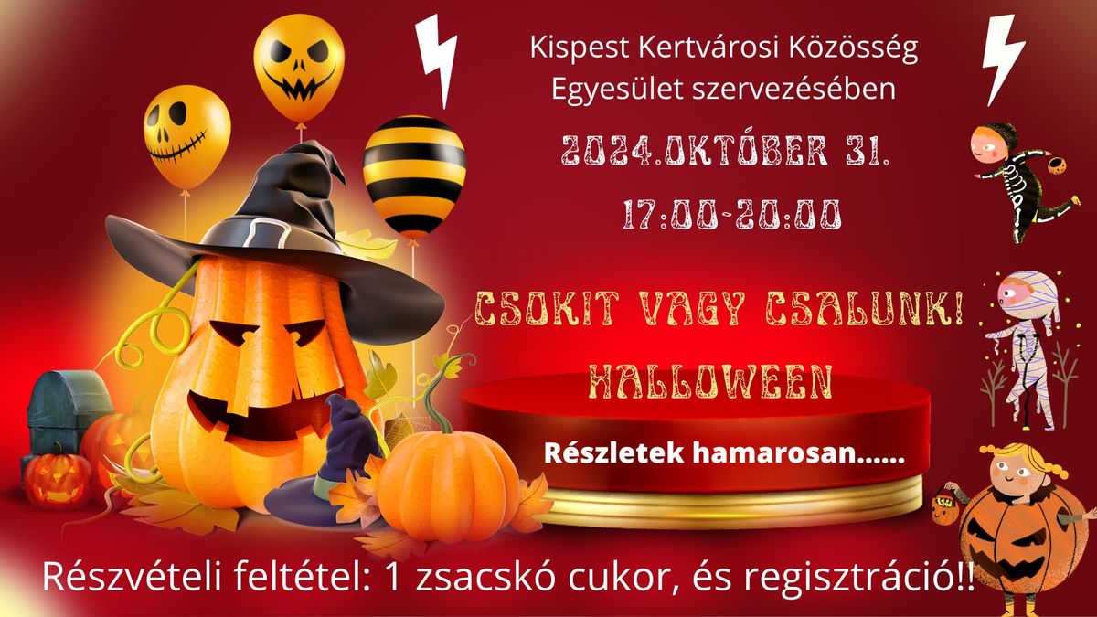 III. Csokit vagy Csalunk! Kispest-Kertv\u00e1ros