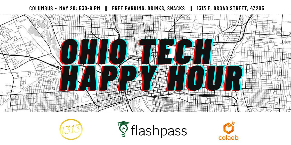 Ohio Tech Happy Hour featuring Emil Barr, founder of Flashpass