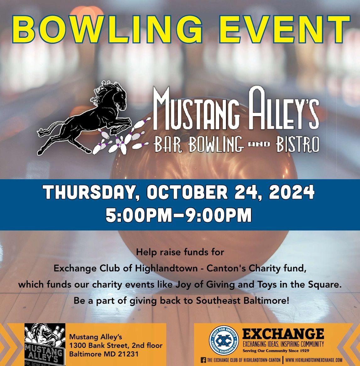 Exchange Club Bowling Event!