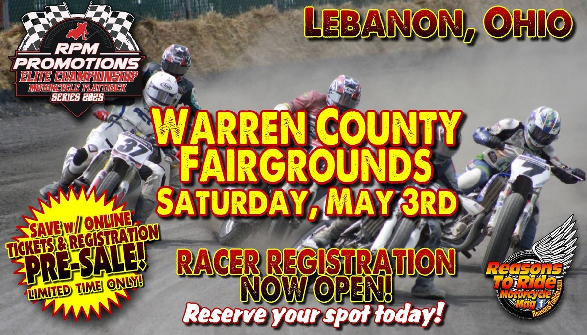 2025 ELITE CHAMPIONSHIP FLAT TRACK RACING: LEBANON COUNTY FAIRGROUNDS