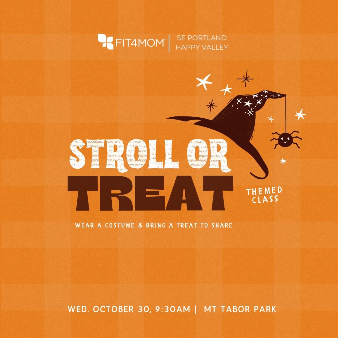 Class and Playdate: Stroll or Treat