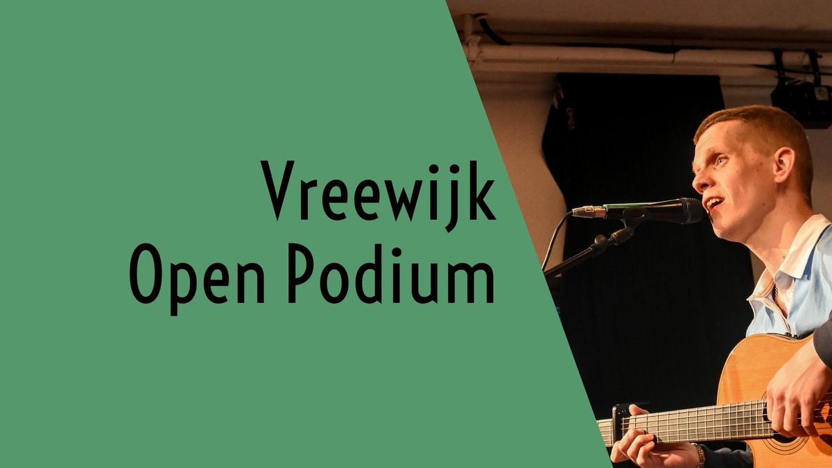 Vreewijk Open Podium.