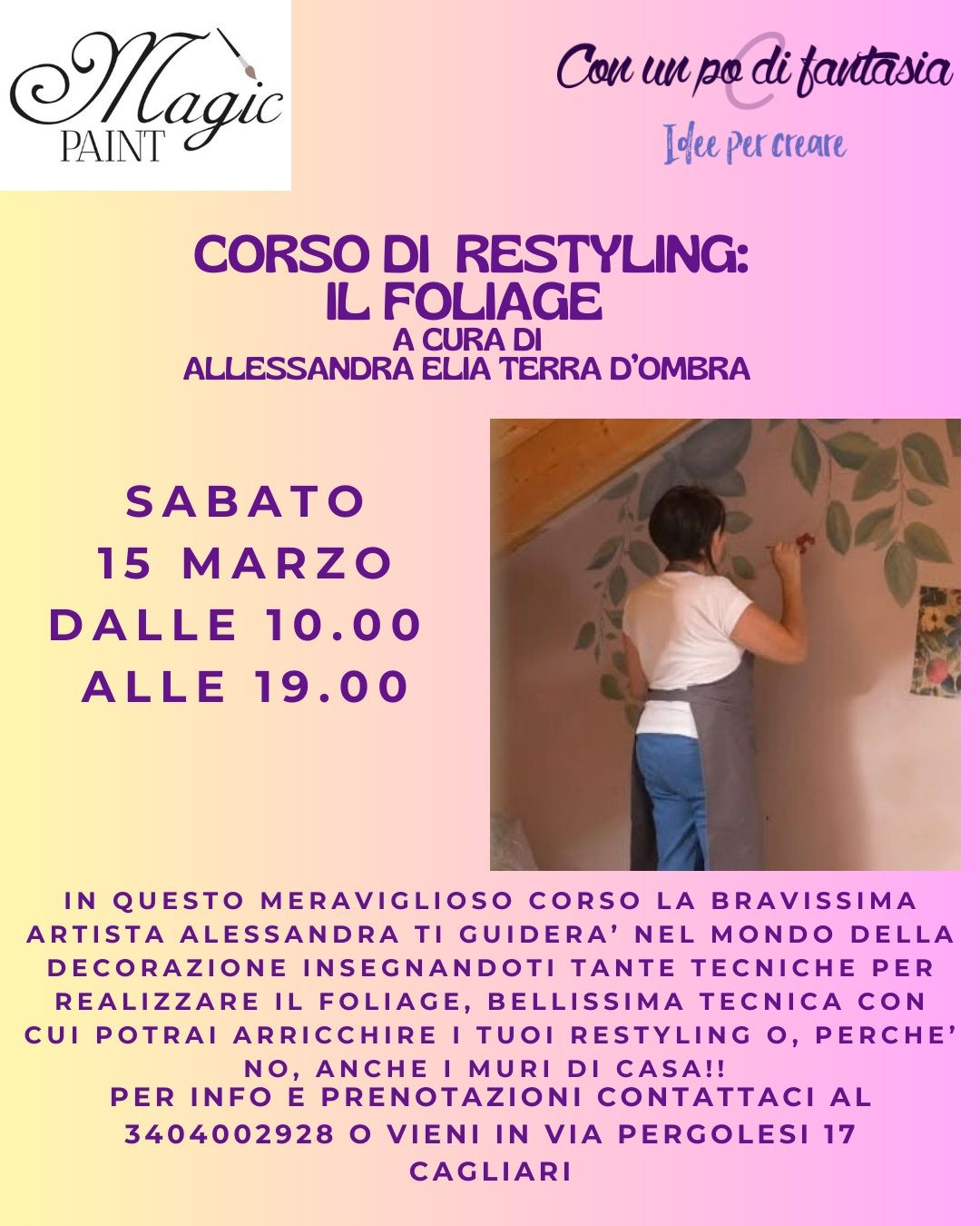 Il Foliage artistico! Con Alessandra Terra d\u2019Ombra