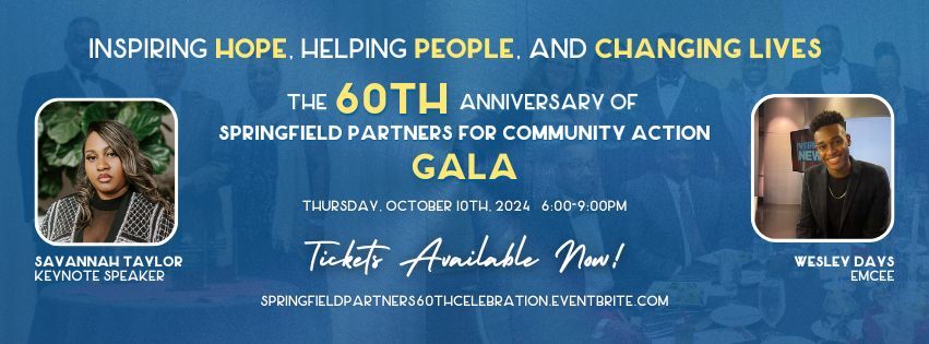 Springfield Partners for Community Action 60th Anniversary Gala