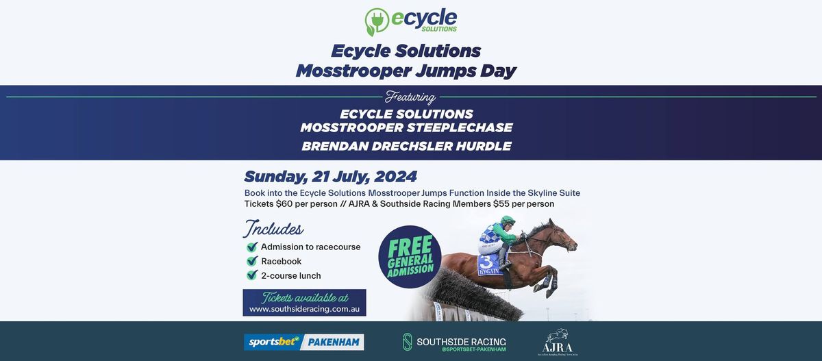 Ecycle Solutions Mosstrooper Jumps Race Day