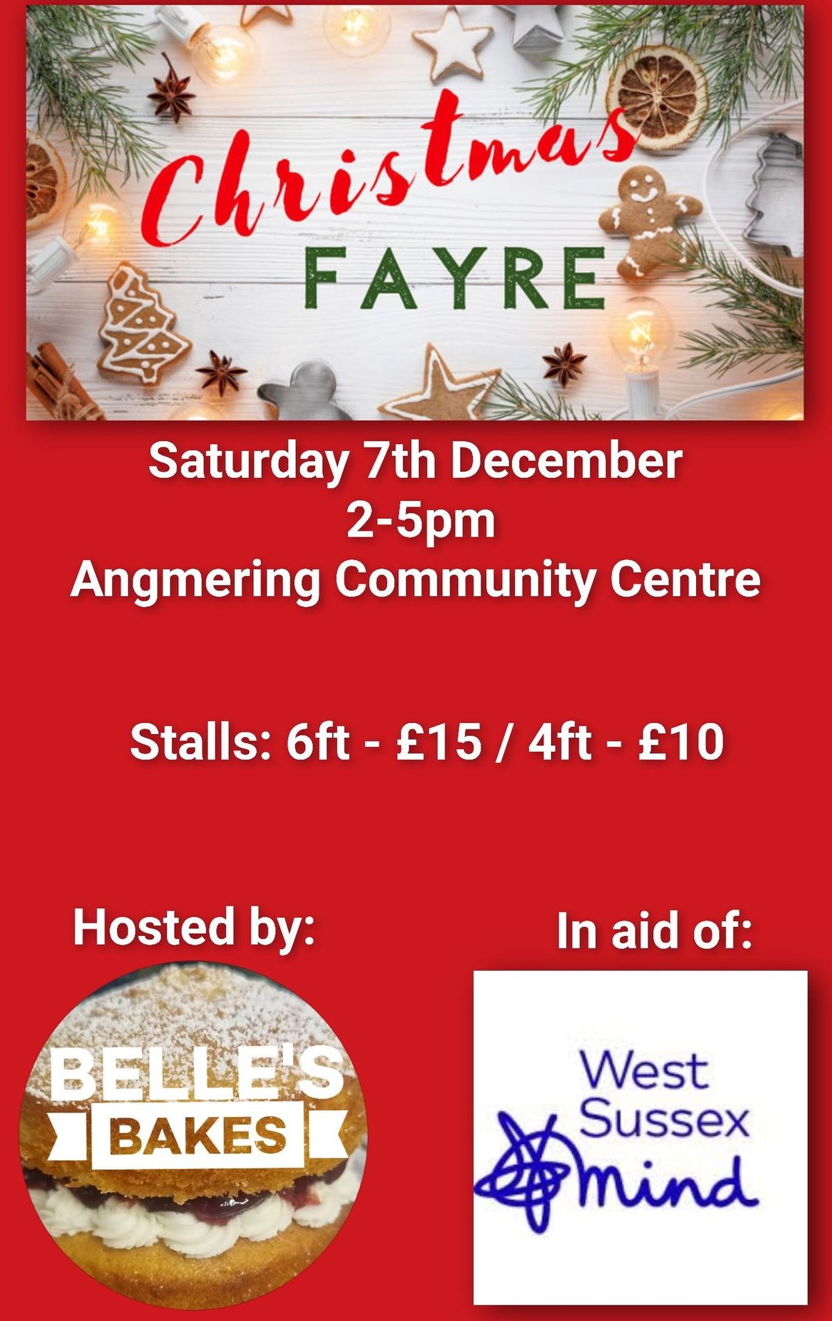 Christmas Fayre In aid of West Sussex Mind