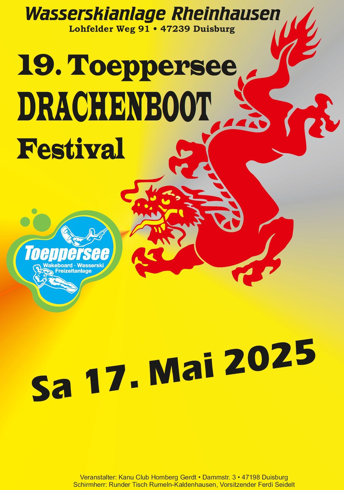 19. Toeppersee Drachenboot Festival 2025