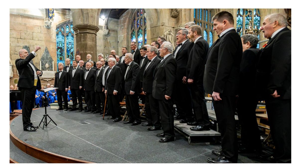 Rhos Male Voice Choir and guest