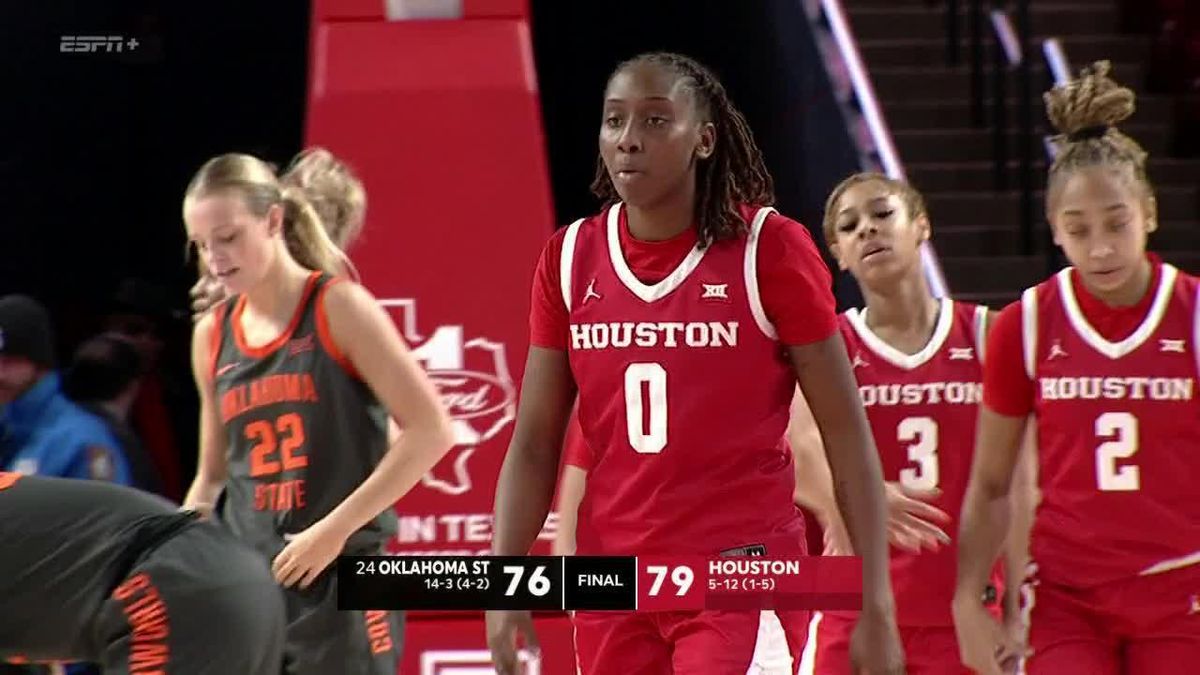 Houston Cougars at Oklahoma State Cowgirls Womens Basketball